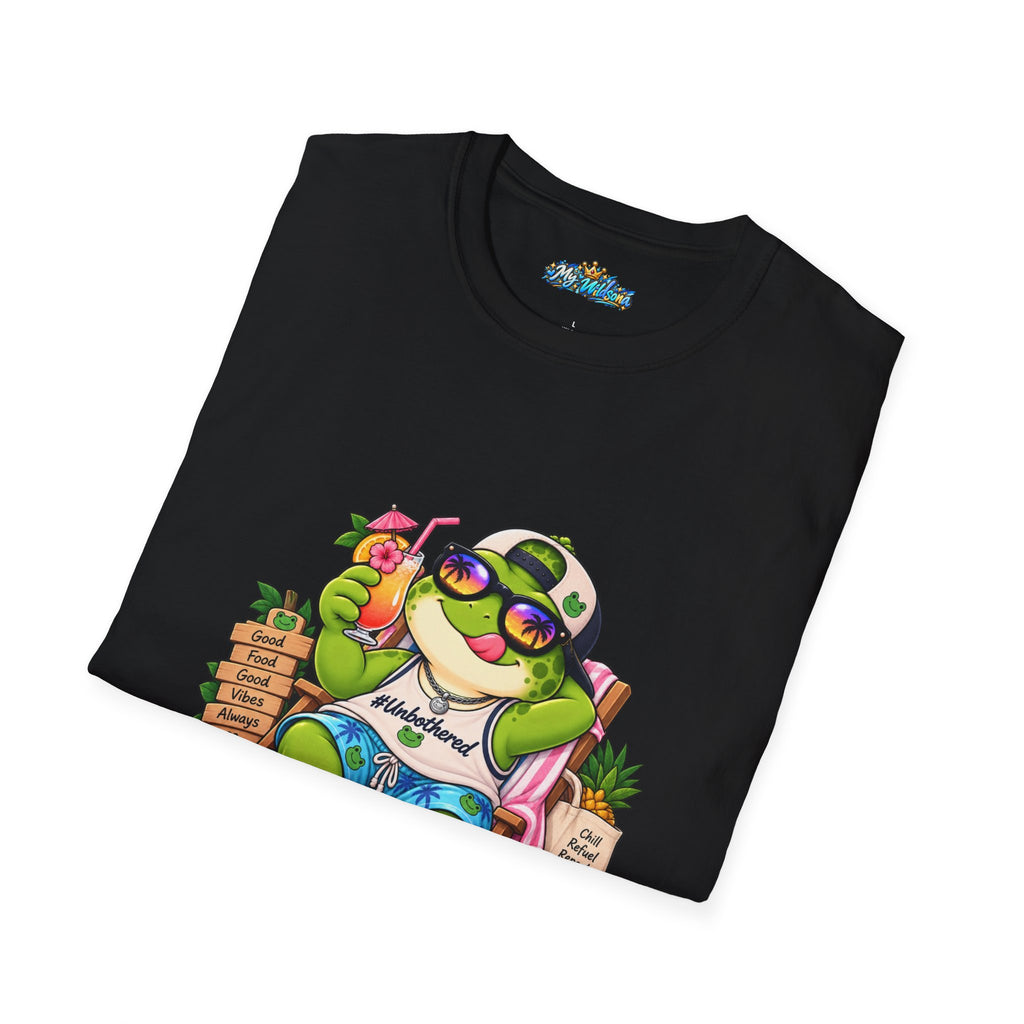 Big Mood Frog T-Shirt — Chill Cartoon Frog Graphic Tee