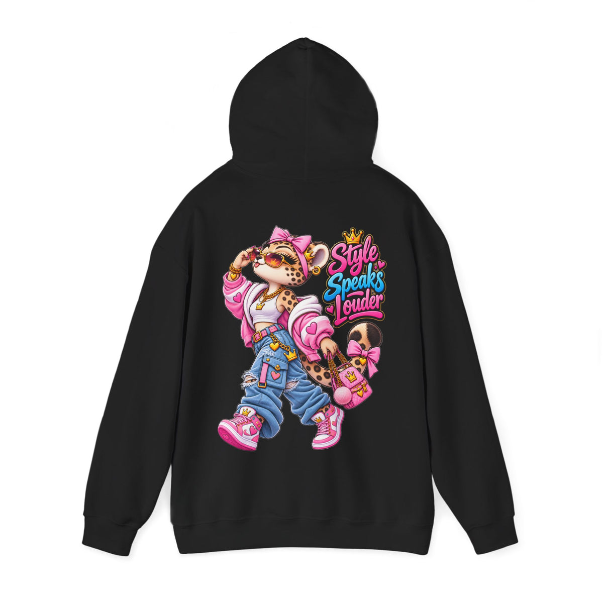 Hoodie — "Style Speaks Louder" Streetwear Graphic Hoodie