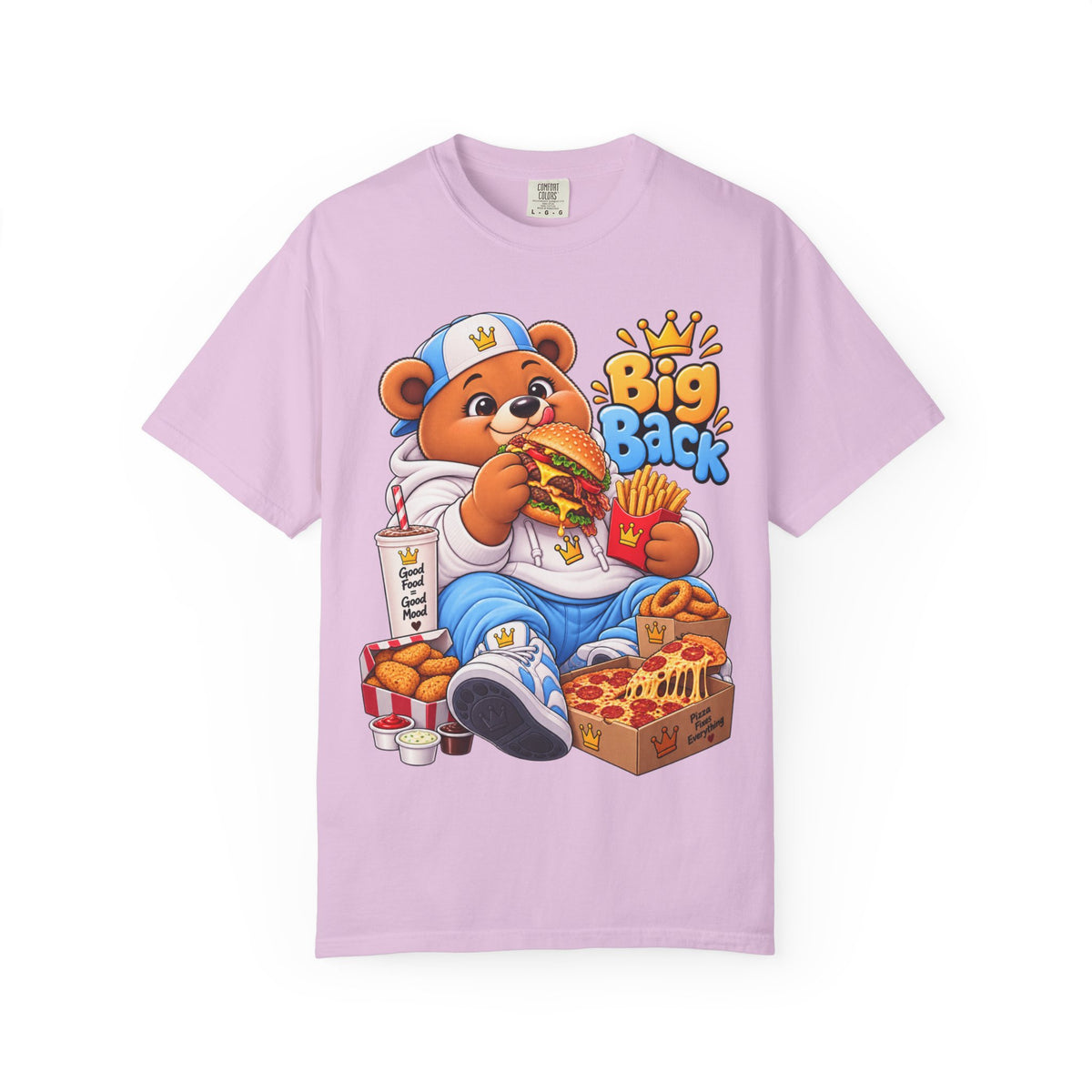 Mochi Big Back Bear - Fast Food - T-Shirt