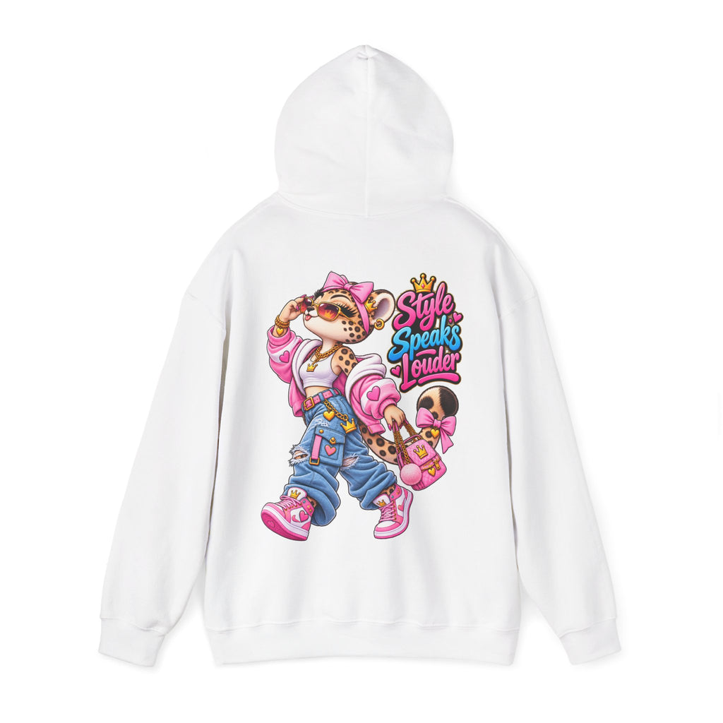Hoodie — "Style Speaks Louder" Streetwear Graphic Hoodie