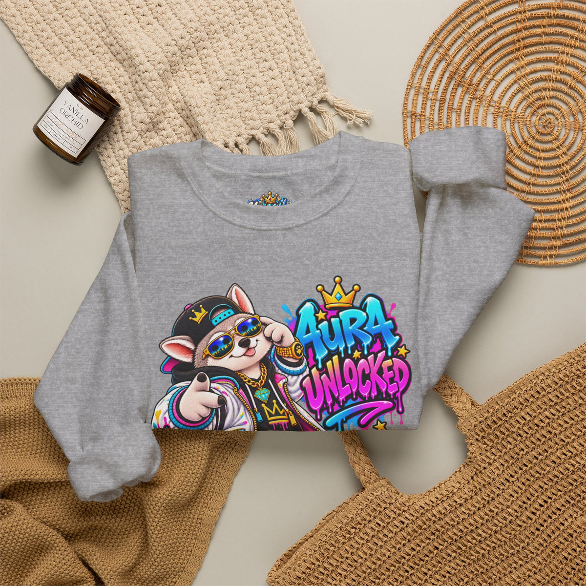 Aura Unlocked - Alaskan Husky - Streetwear  Sweatshirt