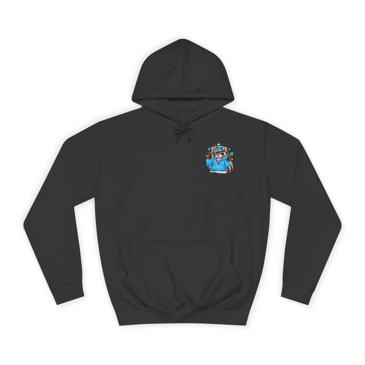 Skateboarding Remy Raccoon Hoodie