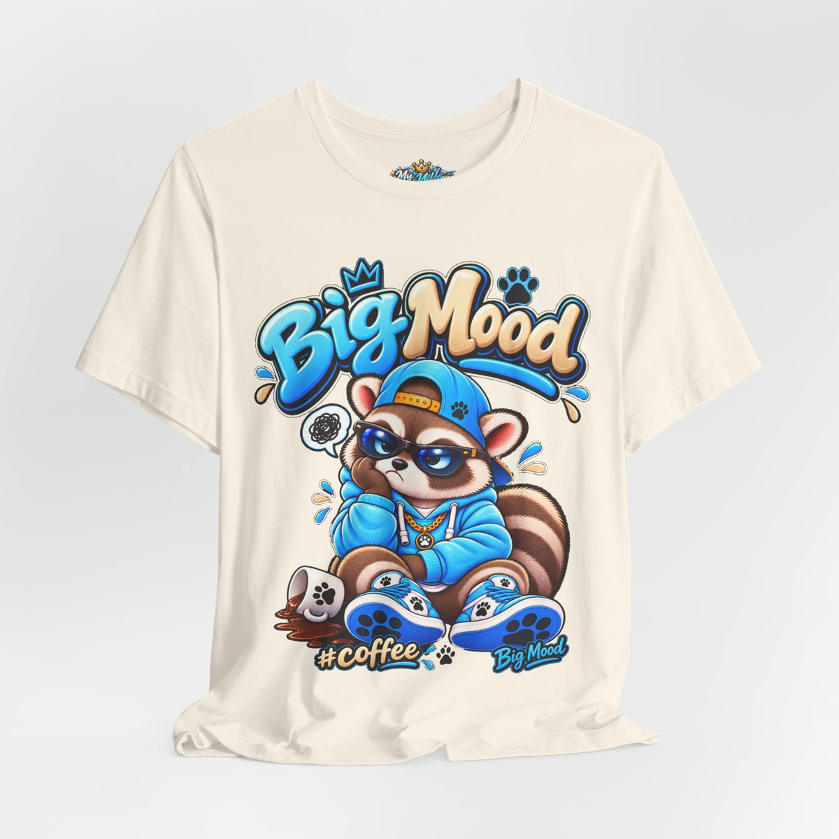 Remy Big Mood Raccoon Coffee T-Shirt