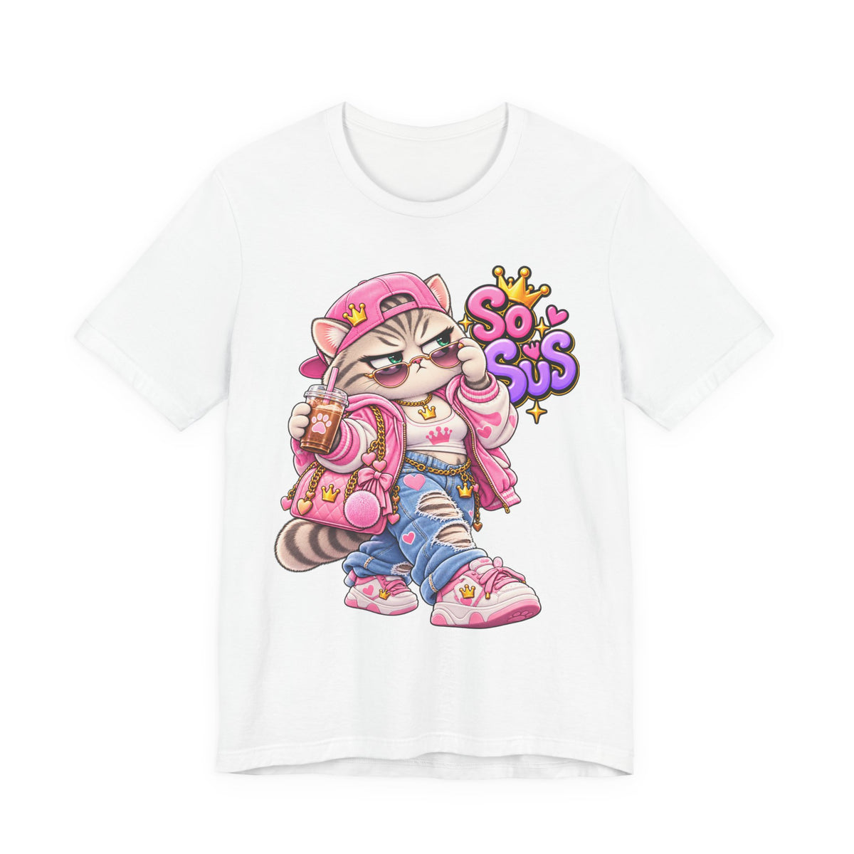 So Sus Streetwear Cat Tee