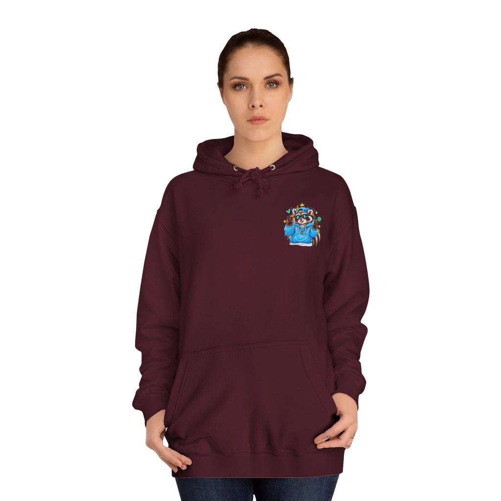 Skateboarding Remy Raccoon Hoodie