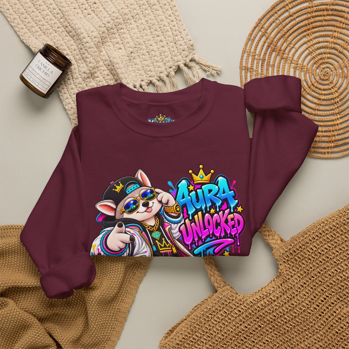 Aura Unlocked - Alaskan Husky - Streetwear  Sweatshirt