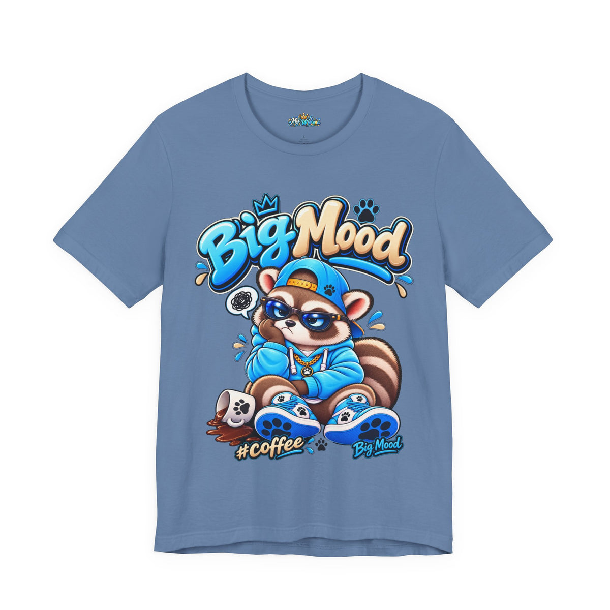 Remy Big Mood Raccoon Coffee T-Shirt