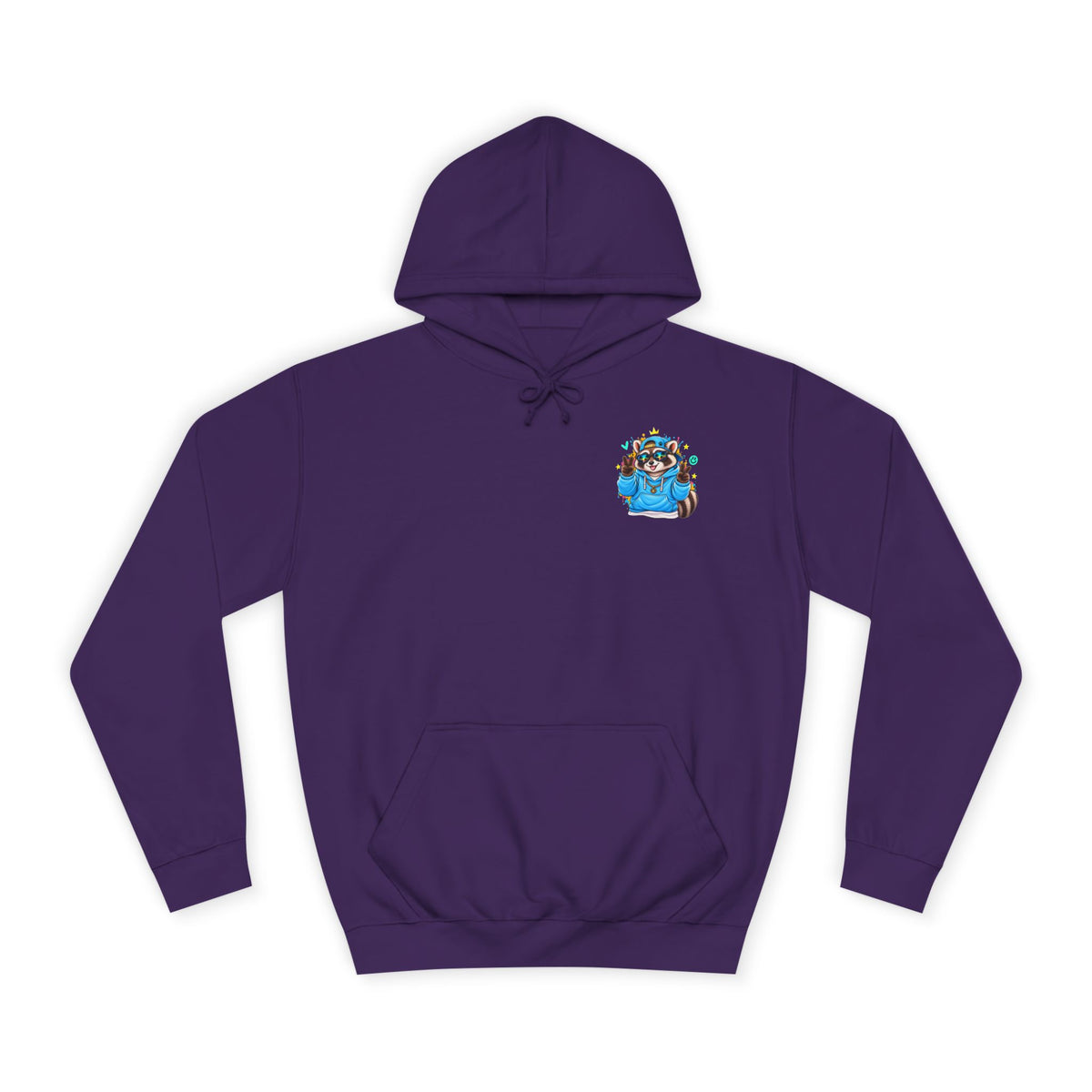 Skateboarding Remy Raccoon Hoodie