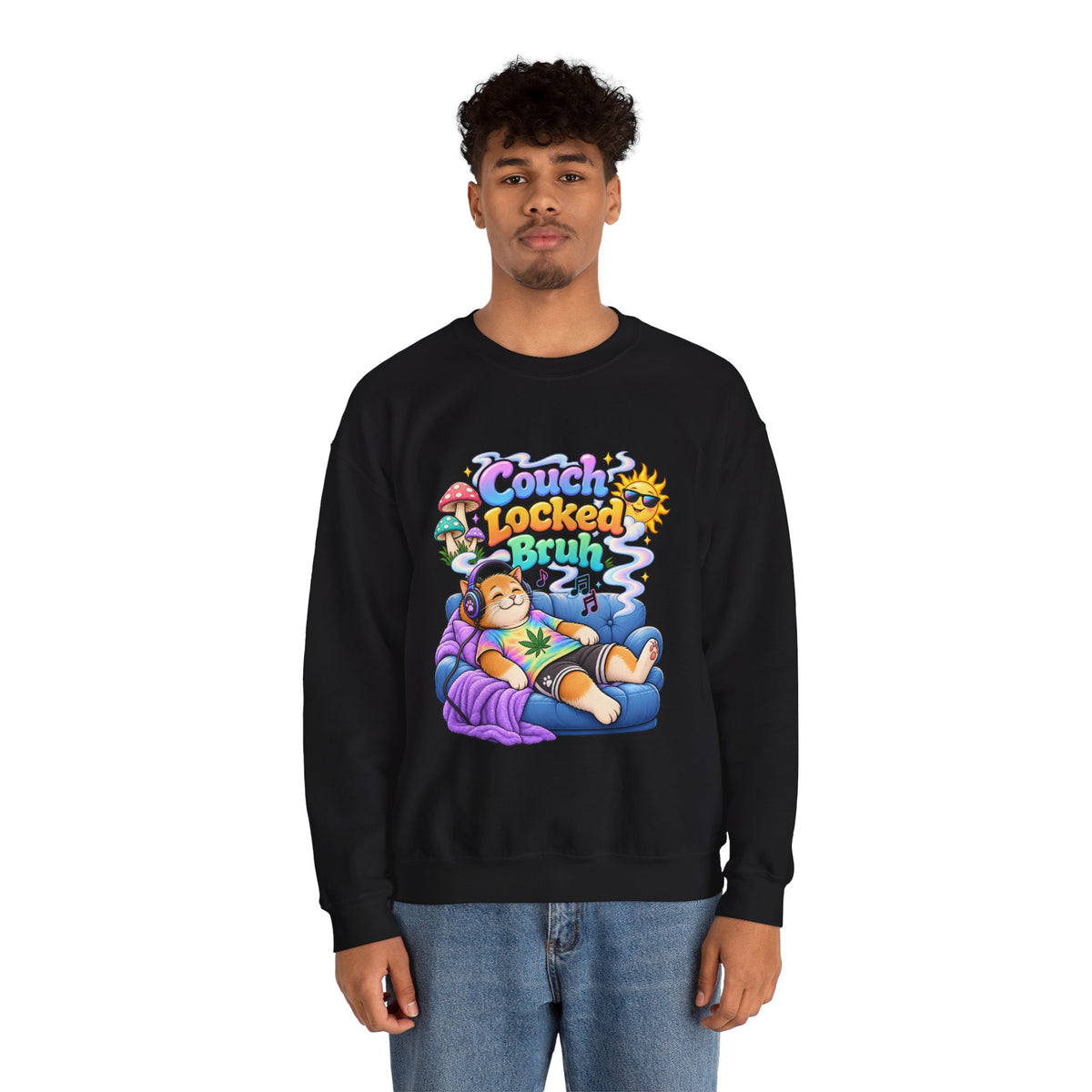 Couch Locked Bru - Wildsona After Hours - Cozy Sweatshirt