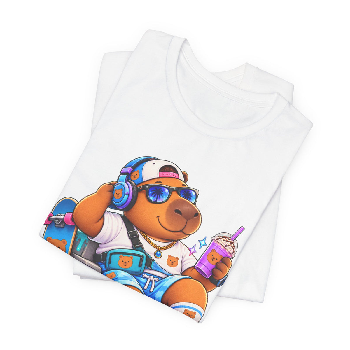 Low Key Slayin' It Capybara T-Shirt
