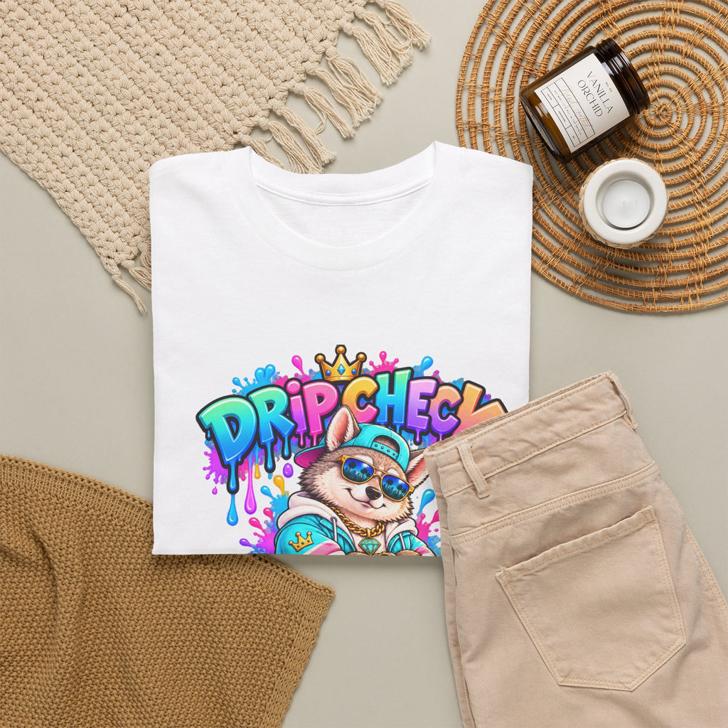 Dripcheck Graphic Tee — Urban Streetwear Cute Animal Shirt