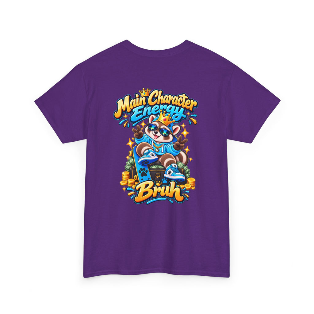 Remy Raccoon Main Character Energy Graphic Tee