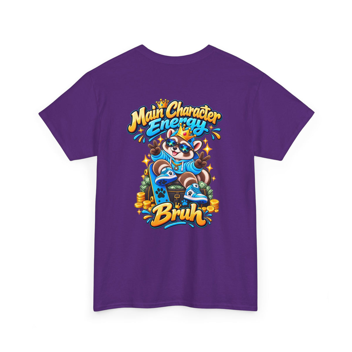 Remy Raccoon Main Character Energy Graphic Tee