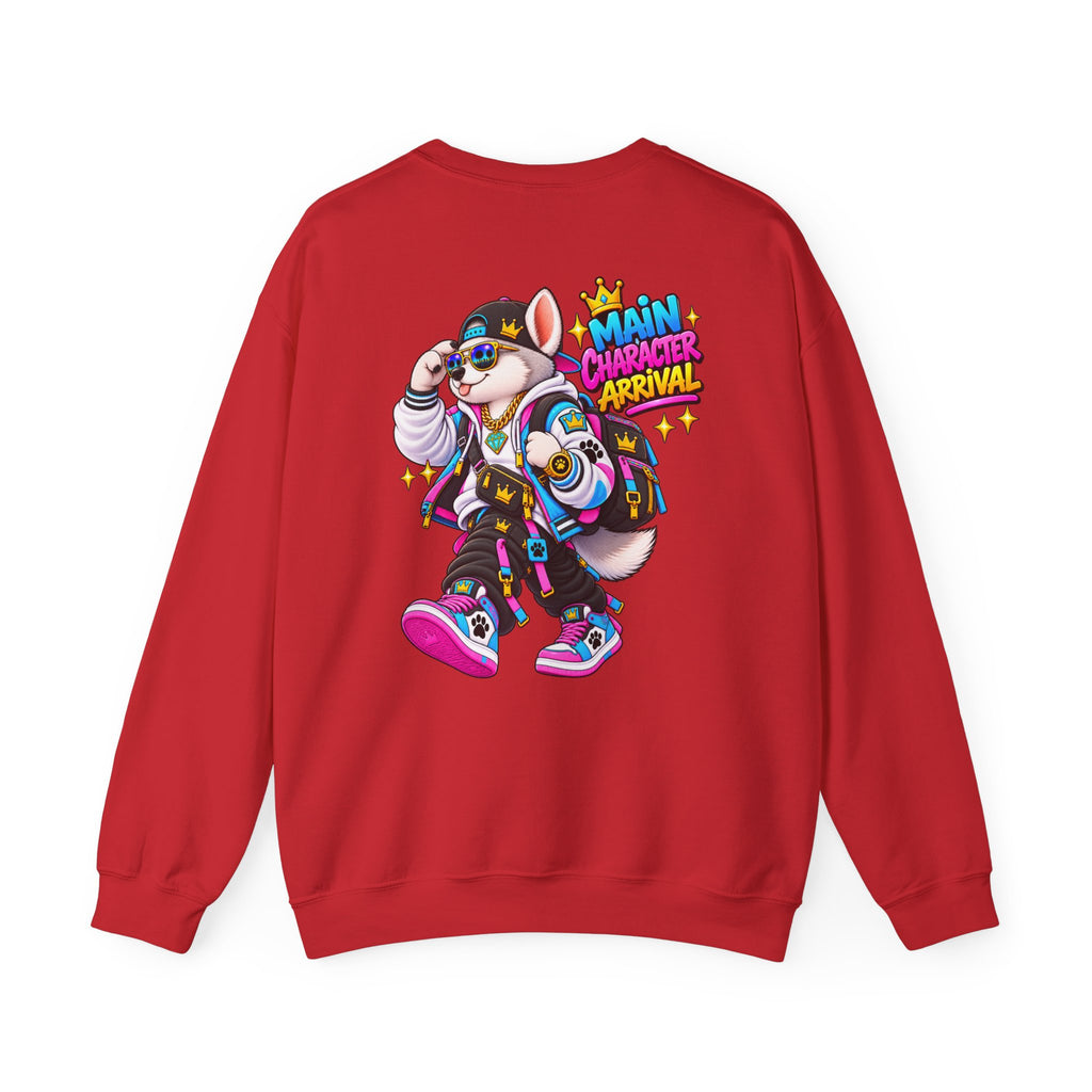 Main Character Husky Unisex Heavy Blend™ Crewneck Sweatshirt