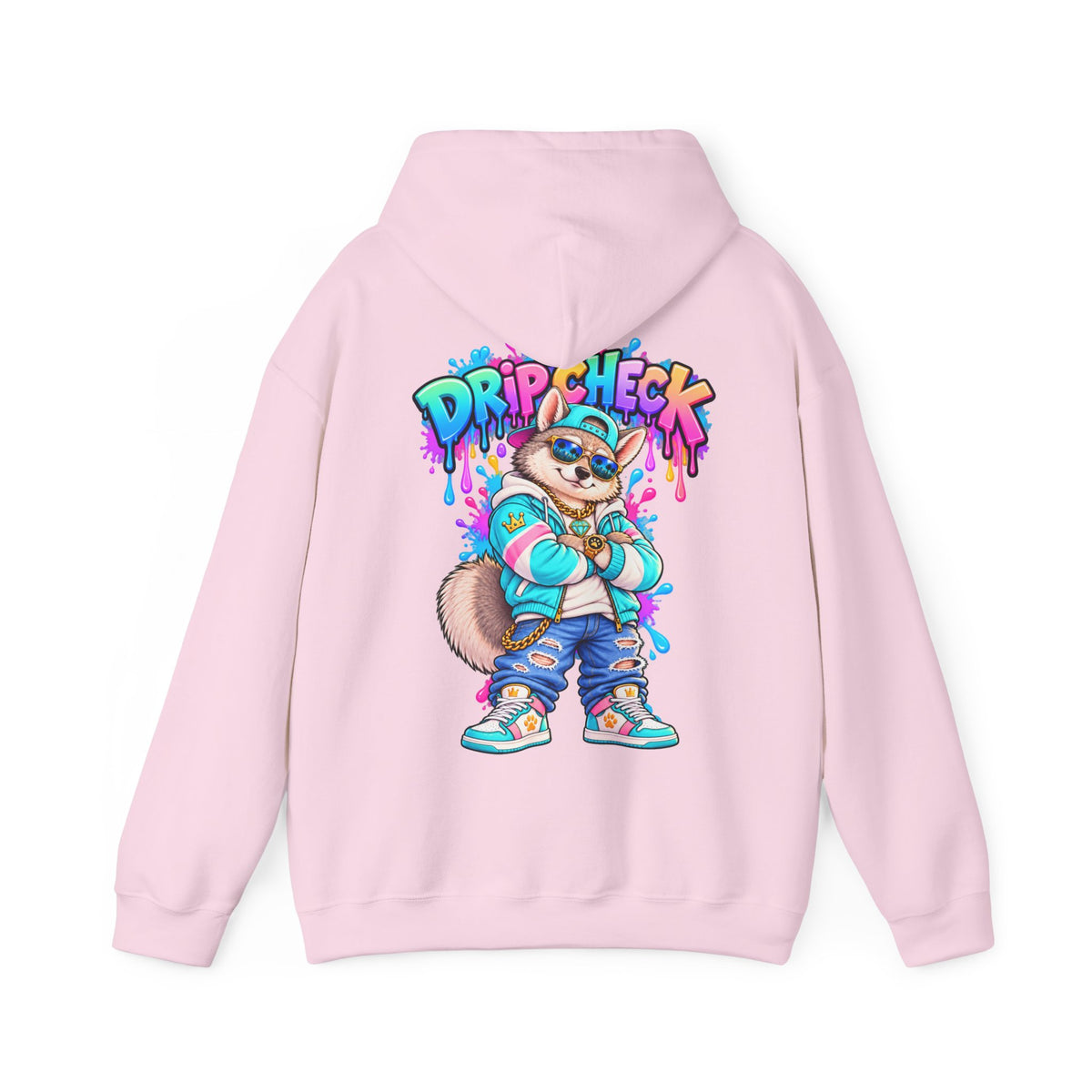 Drip Check - Unisex Heavy Blend™ Hooded Sweatshirt