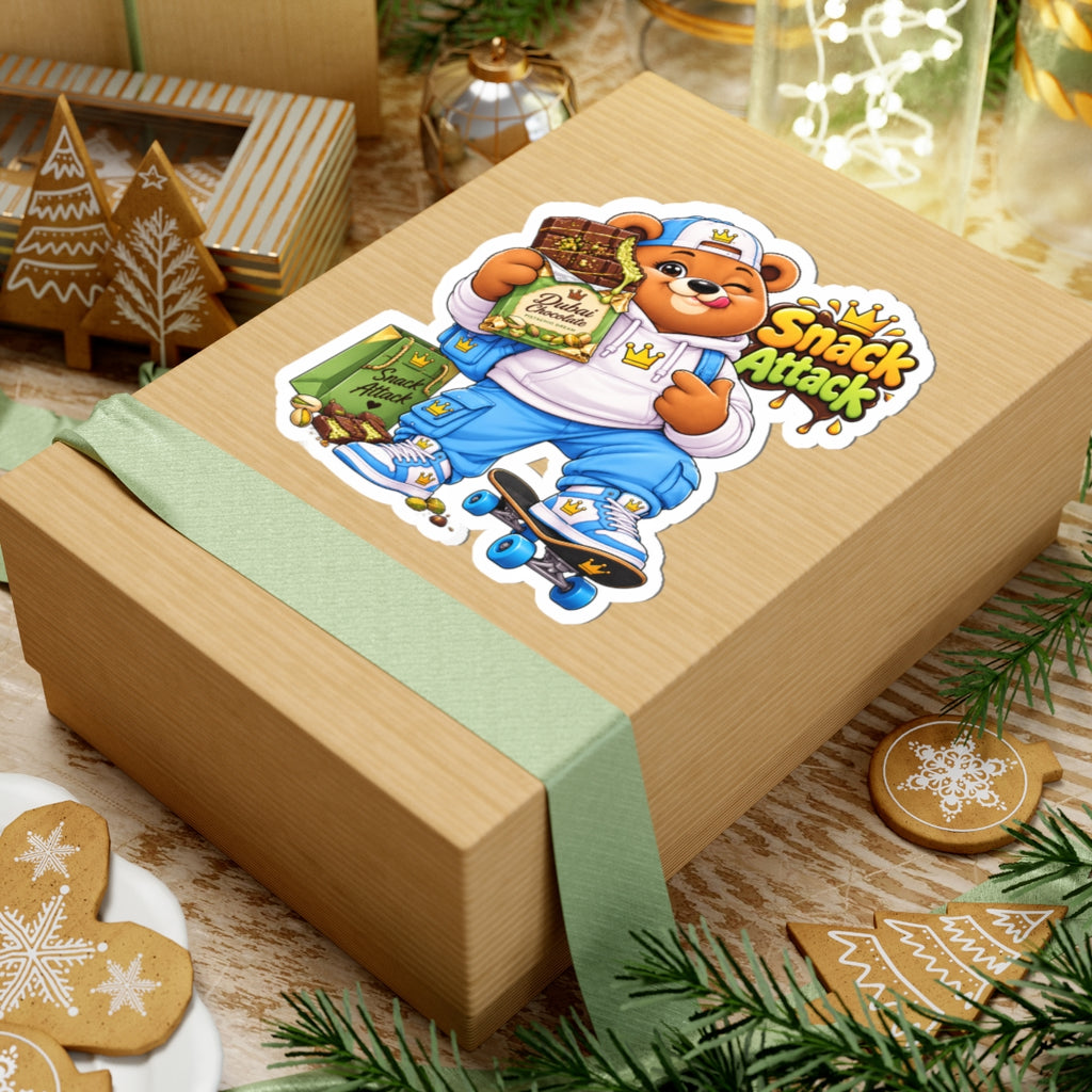 Mochi Snack Attack Kiss-Cut Sticker