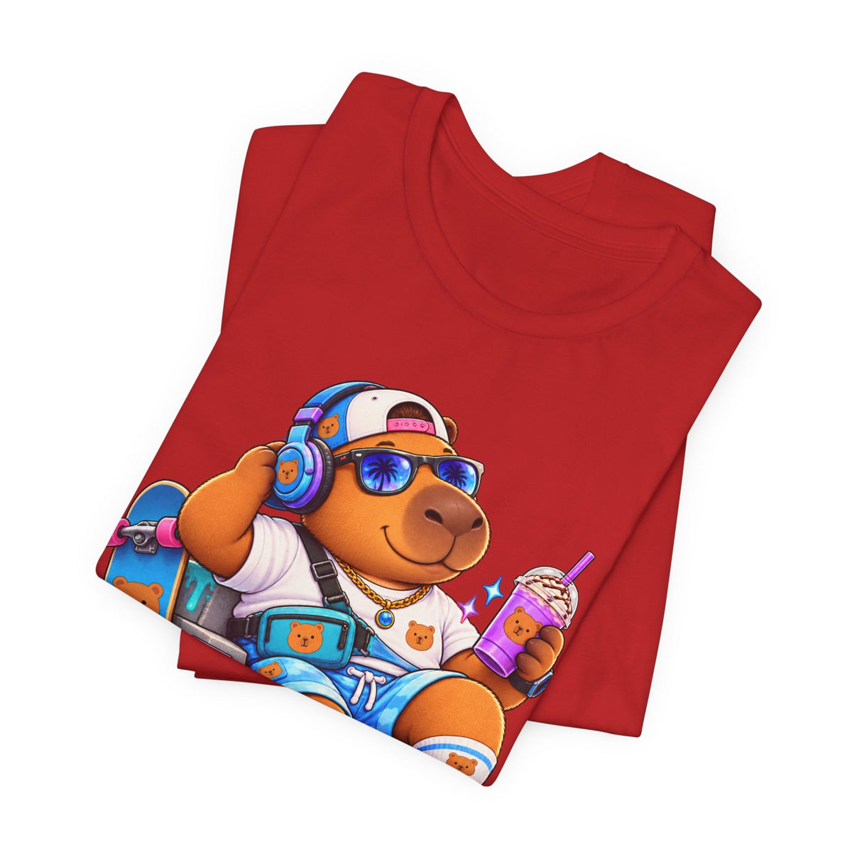 Low Key Slayin' It Capybara T-Shirt