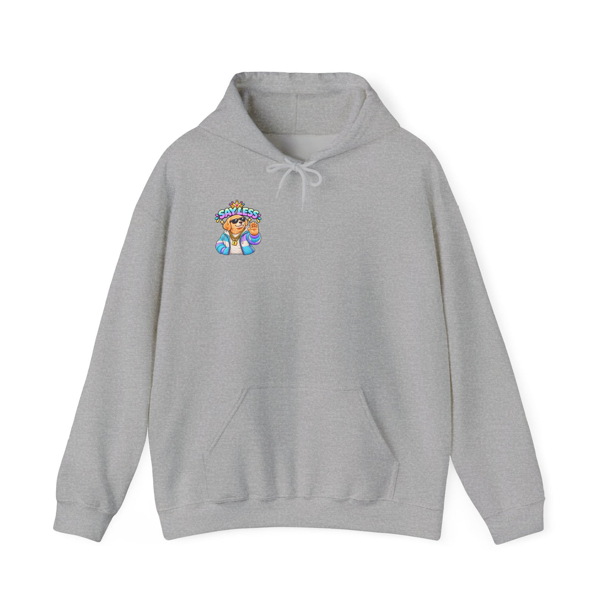 Say Less Golden Retriever - Hoodie — Cute Summer Vacation Graphic Sweatshirt