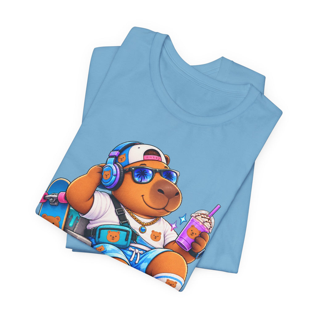 Low Key Slayin' It Capybara T-Shirt