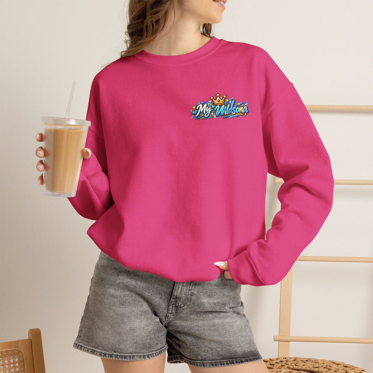 Main Character Husky Unisex Heavy Blend™ Crewneck Sweatshirt