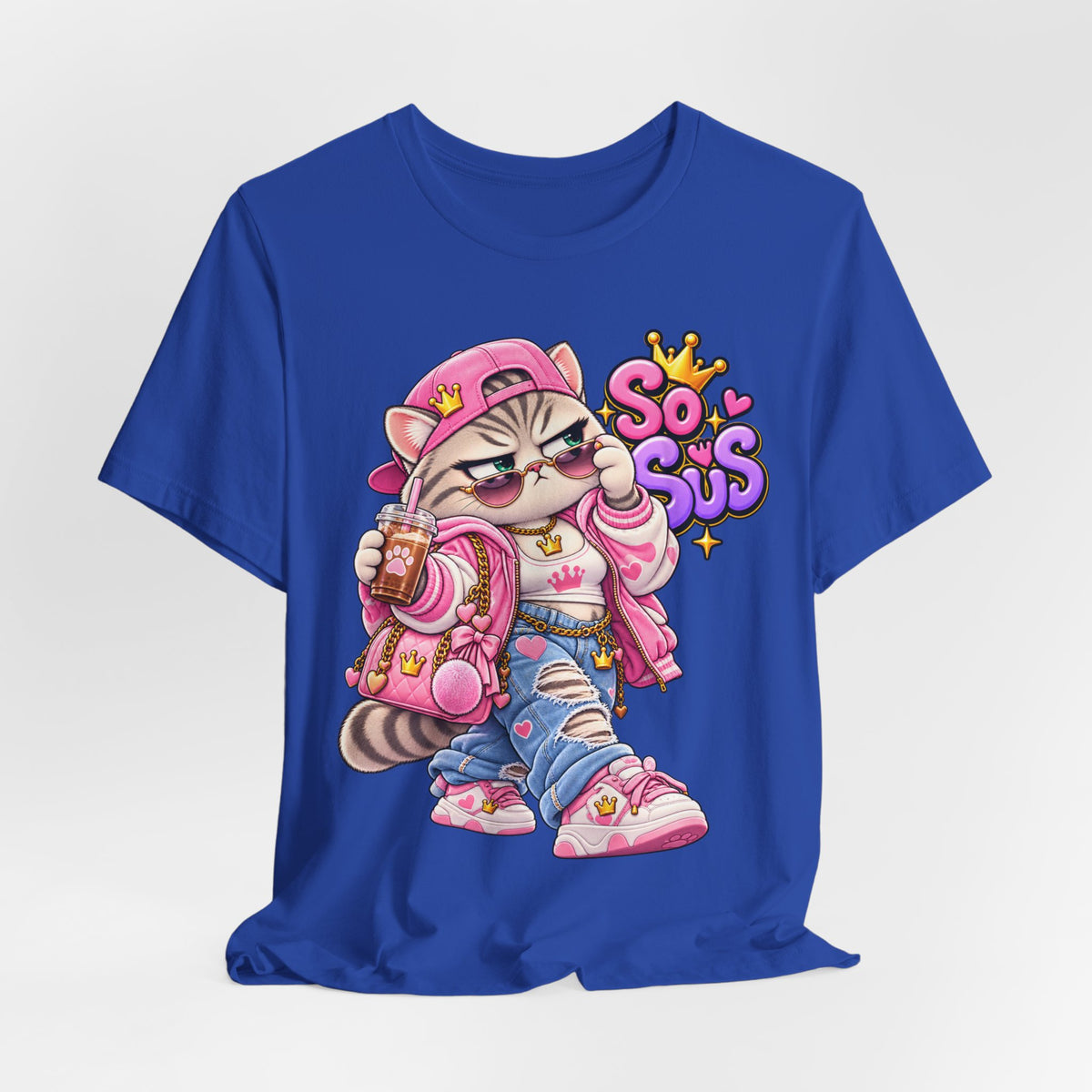 So Sus Streetwear Cat Tee