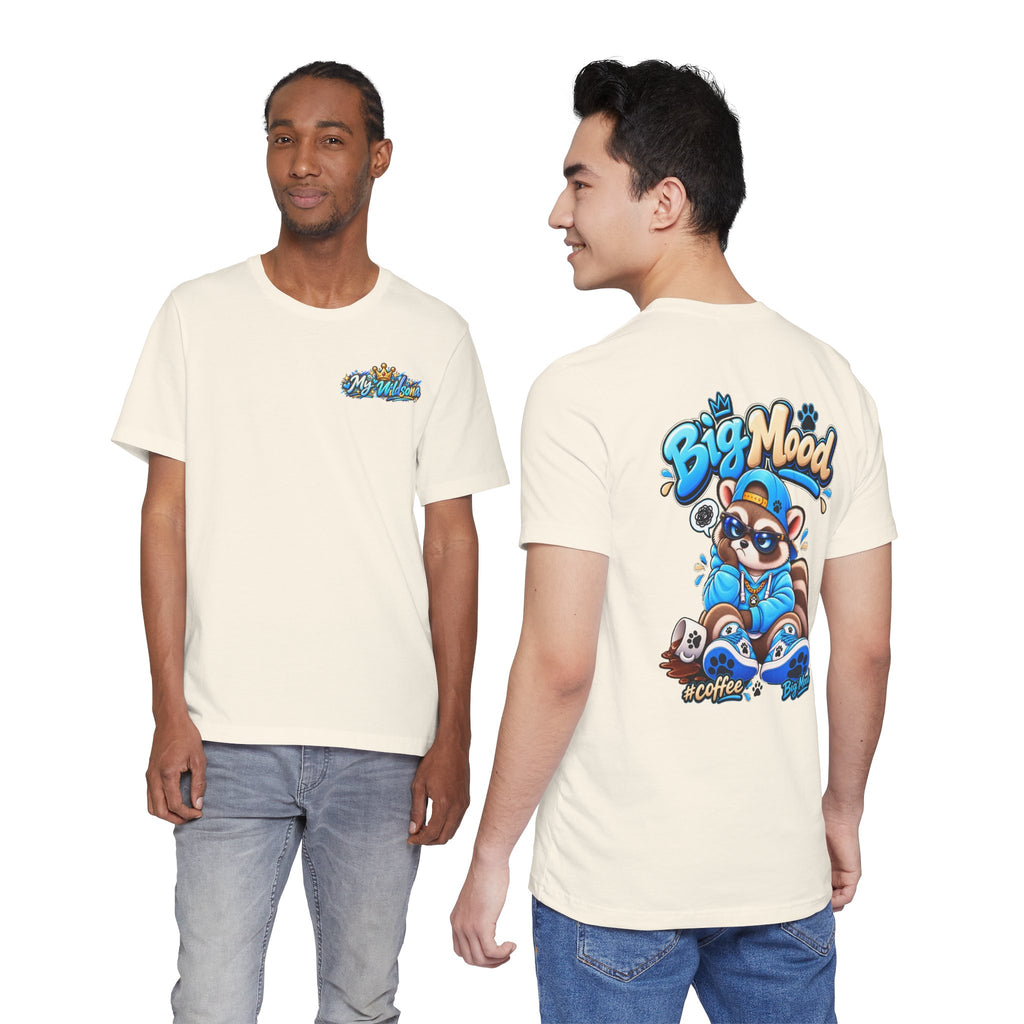 Remy Raccoon Big Mood - Back Graphic - Cute Graphic Tee