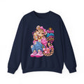 Cute Kawaii Leopard - Graphic Sweatshirt