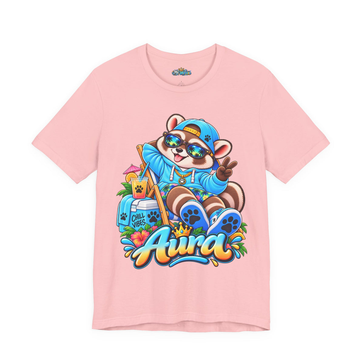 Remy Raccoon Aura - Chest Graphic Tee