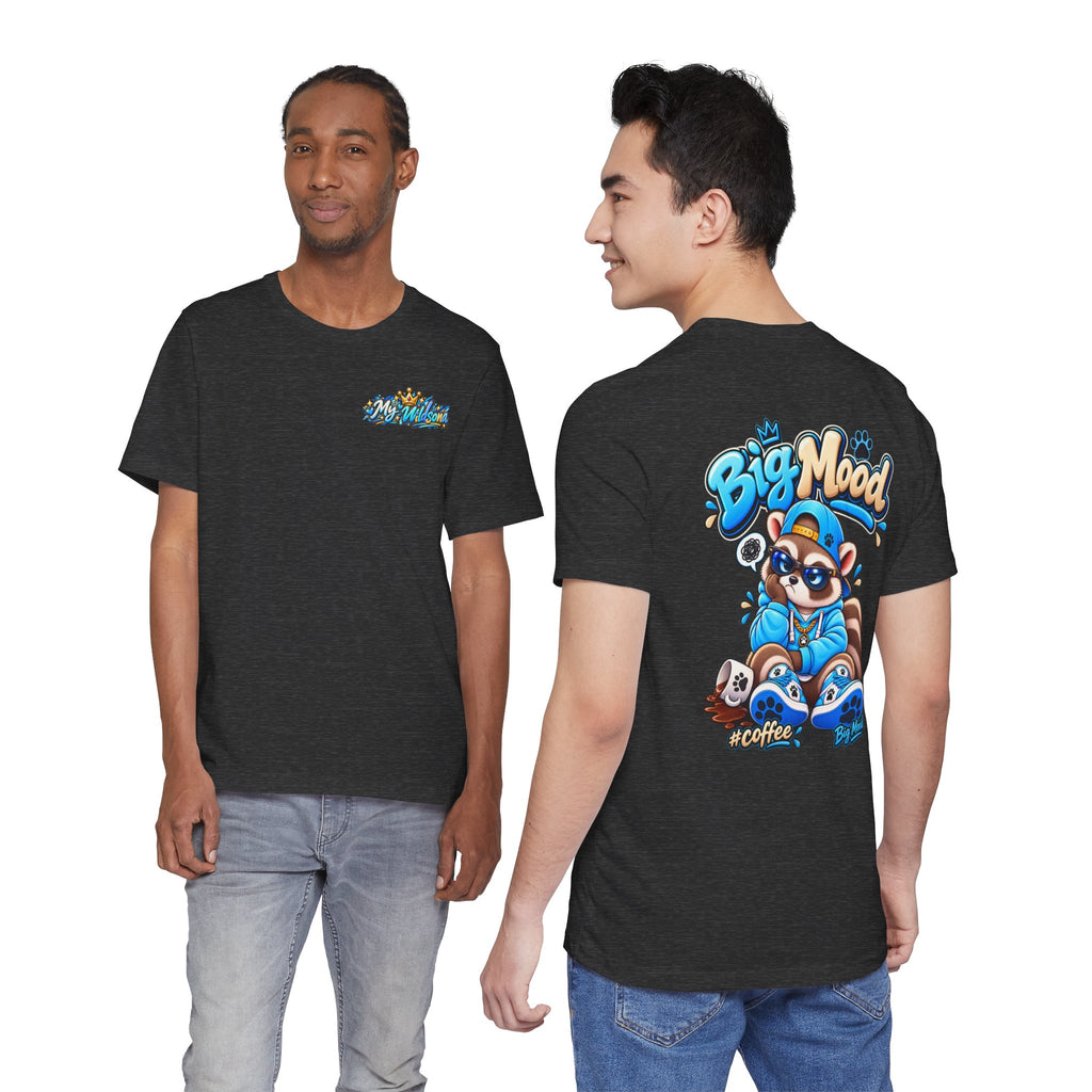 Remy Raccoon Big Mood - Back Graphic - Cute Graphic Tee