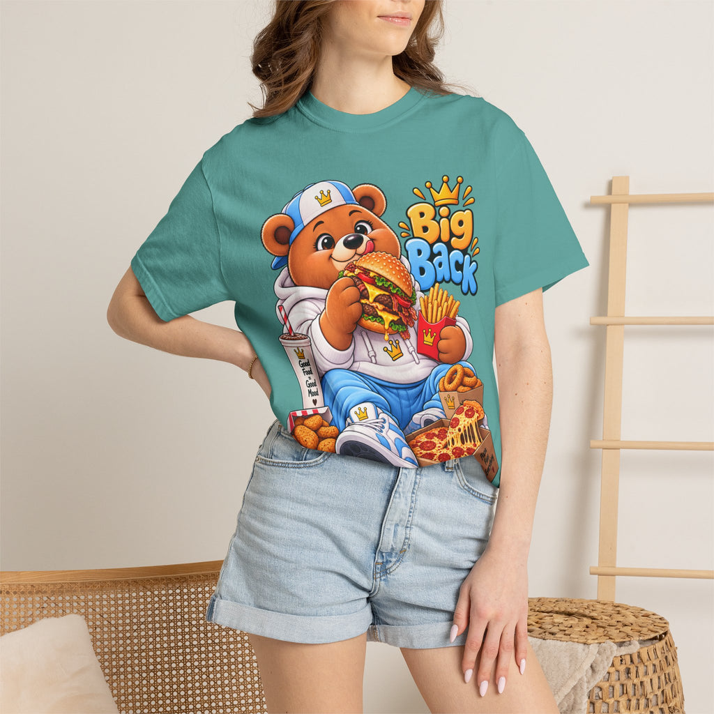 Mochi Big Back Bear - Fast Food - T-Shirt