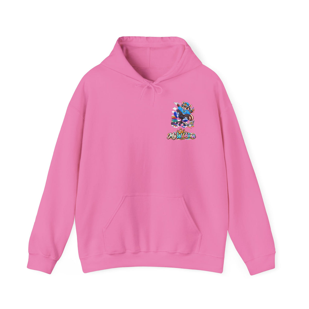 My Wildsona Mischievous Racoon Hoodie — Cute Raccoon Graphic Sweatshirt