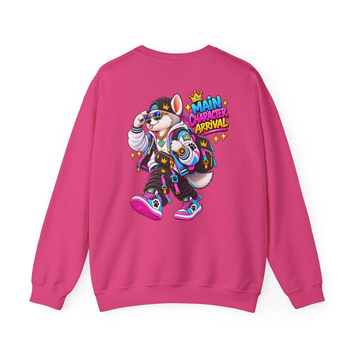 Main Character Husky Unisex Heavy Blend™ Crewneck Sweatshirt