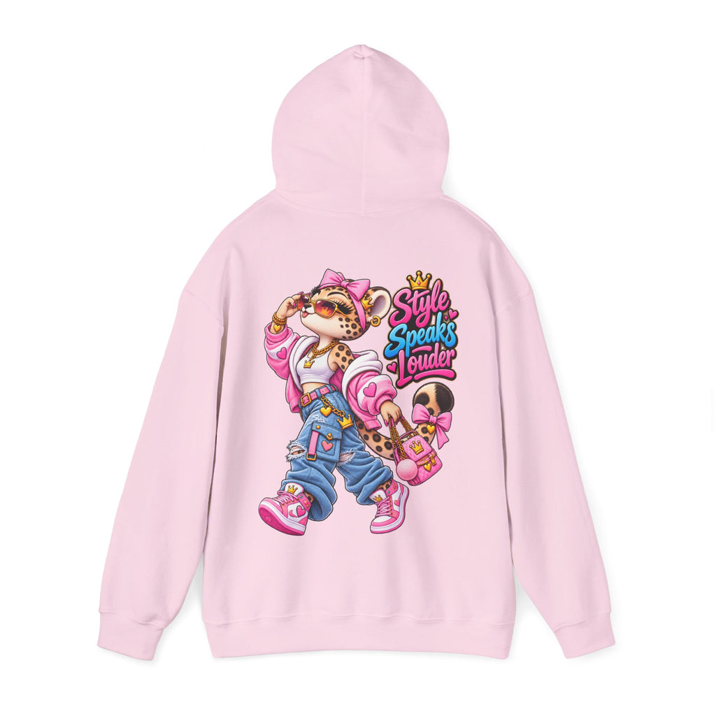 Hoodie — "Style Speaks Louder" Streetwear Graphic Hoodie