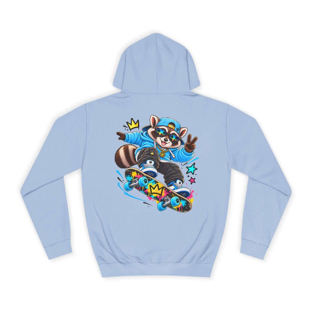 Skateboarding Remy Raccoon Hoodie