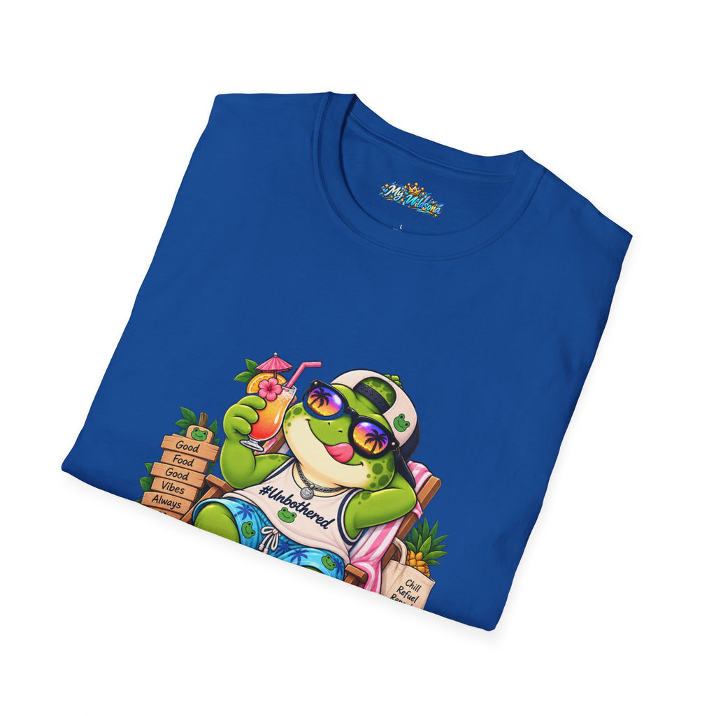 Big Mood Frog T-Shirt — Chill Cartoon Frog Graphic Tee