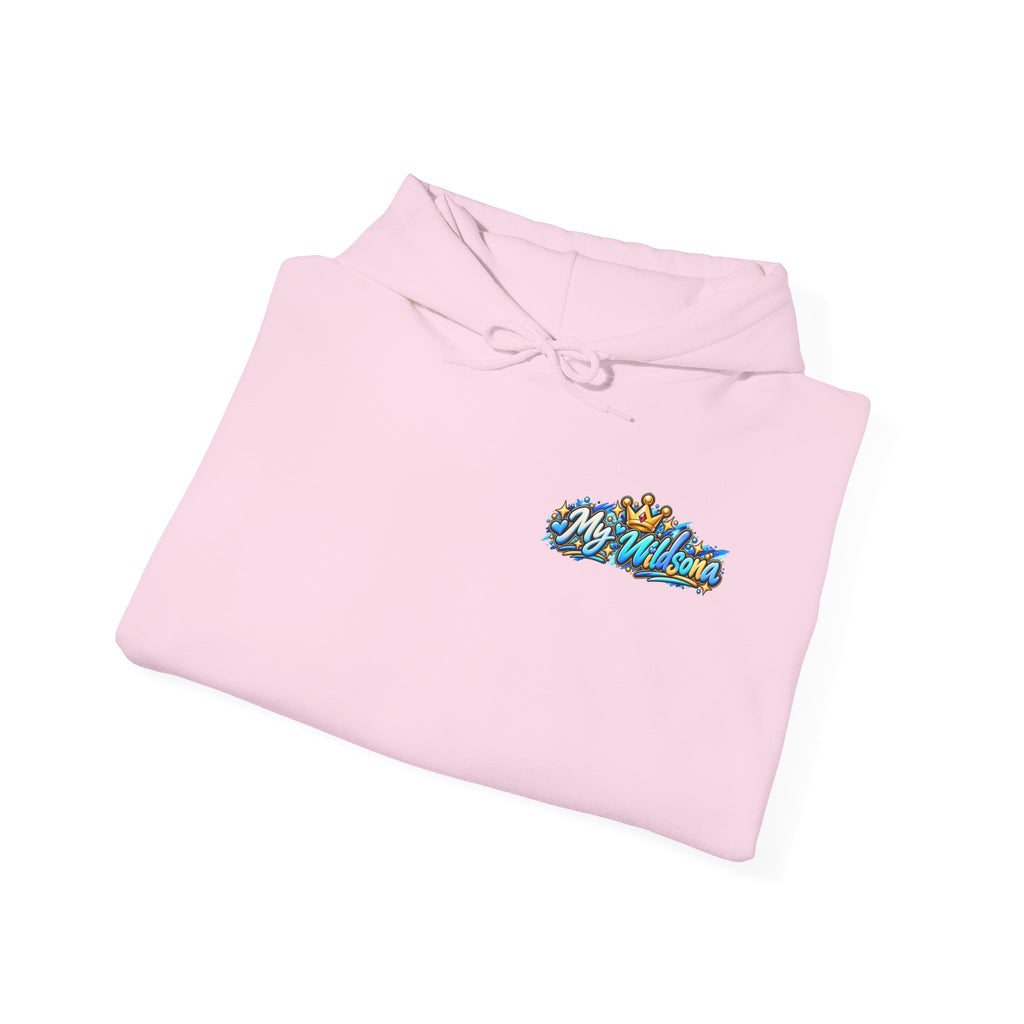 Raccoon Street Art Hoodie – 'Bright Energy' Graffiti Graphic Sweatshirt