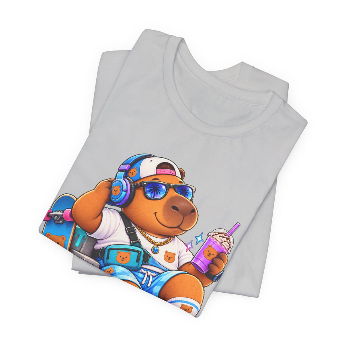Low Key Slayin' It Capybara T-Shirt