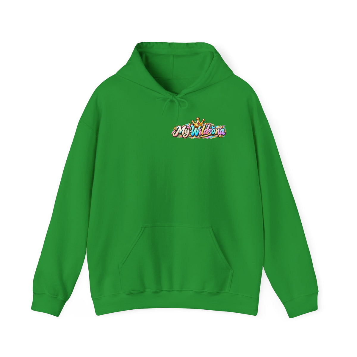 Hoodie — Colorful Big Personality Stay Iconic Pup Graphic