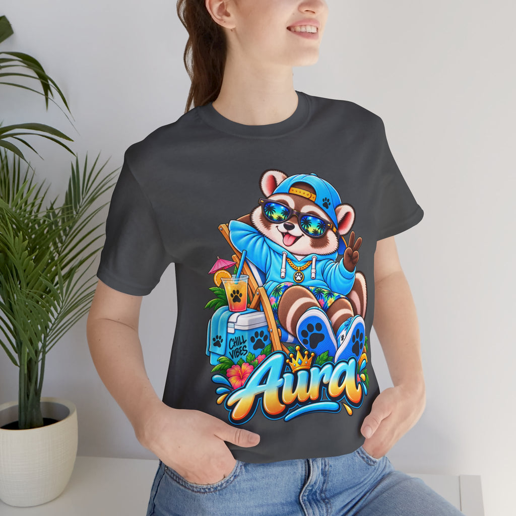 Remy Raccoon Aura - Chest Graphic Tee