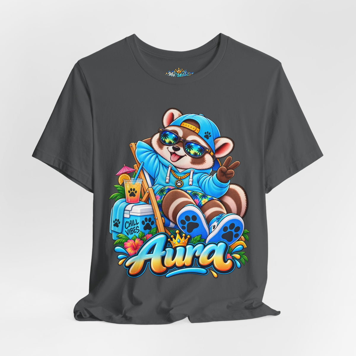 Remy Raccoon Aura - Chest Graphic Tee