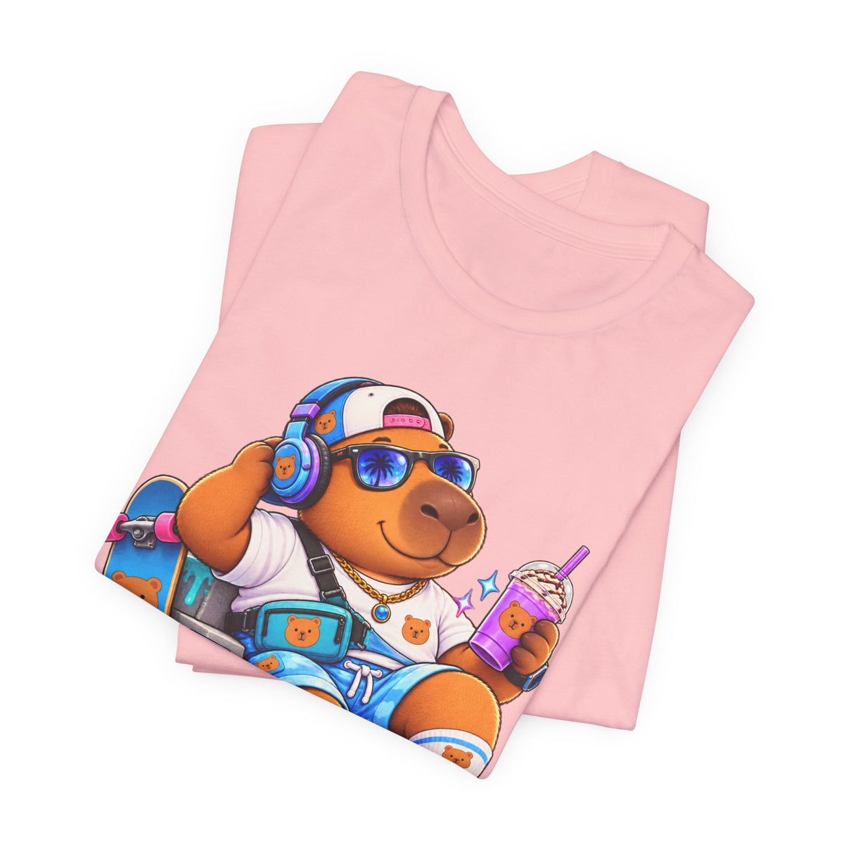 Low Key Slayin' It Capybara T-Shirt