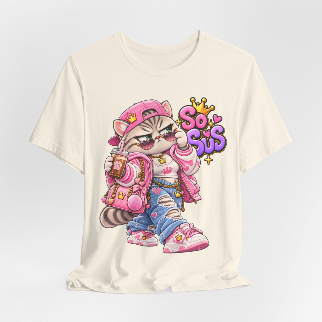 So Sus Streetwear Cat Tee