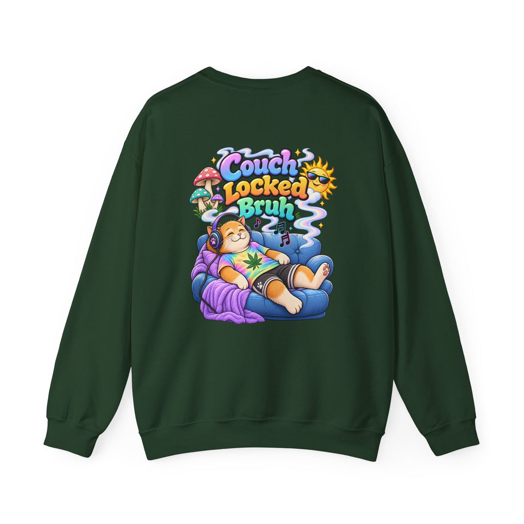 Couch Locked Bruh - Wildsona After Hours Crewneck Sweatshirt