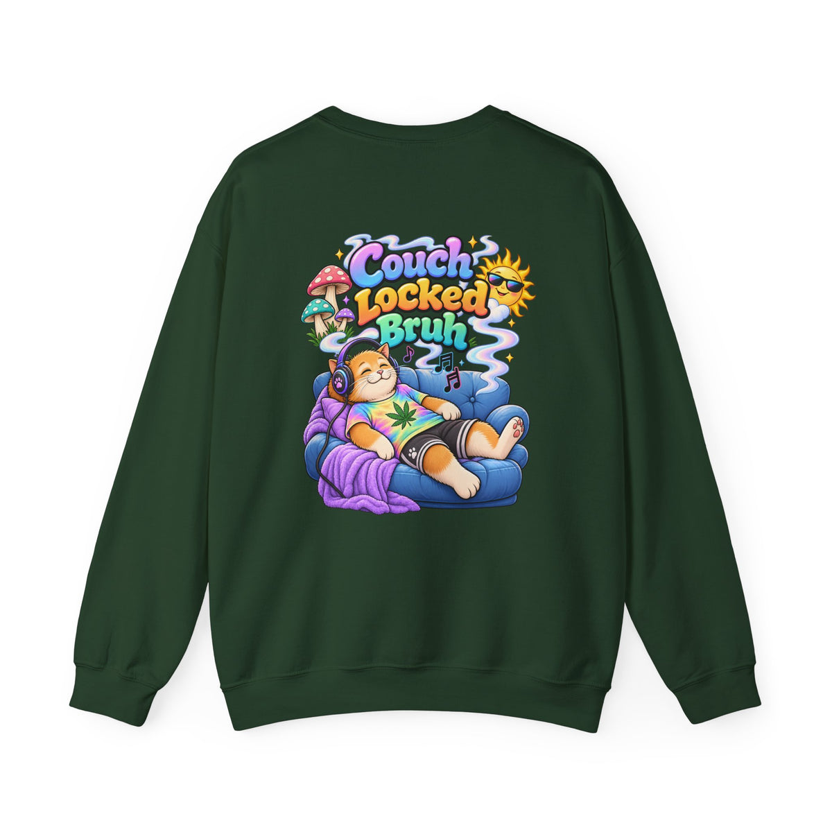 Couch Locked Bruh - Wildsona After Hours Crewneck Sweatshirt