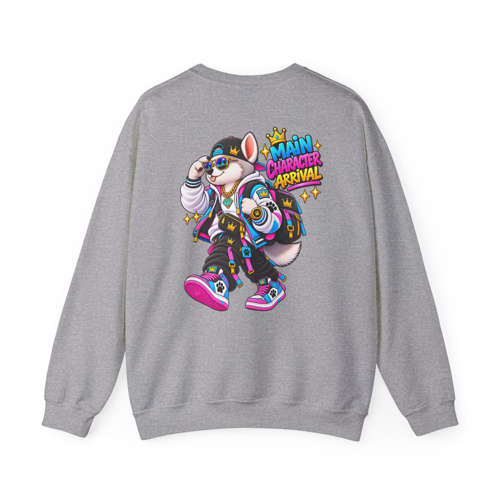 Main Character Husky Unisex Heavy Blend™ Crewneck Sweatshirt