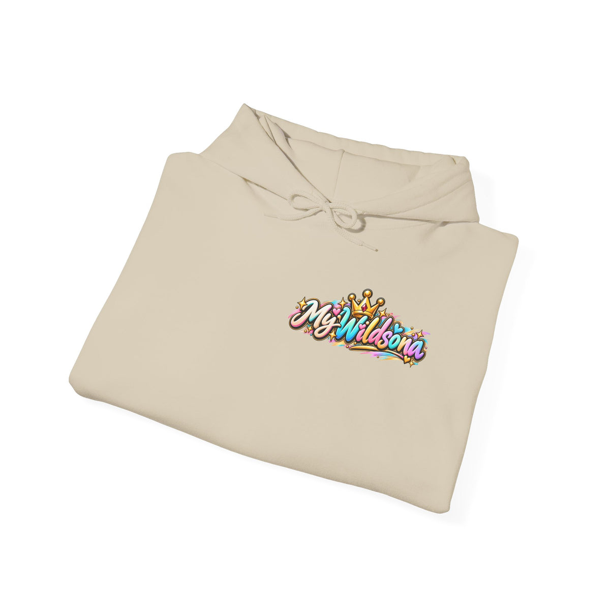 Hoodie — Colorful Big Personality Stay Iconic Pup Graphic