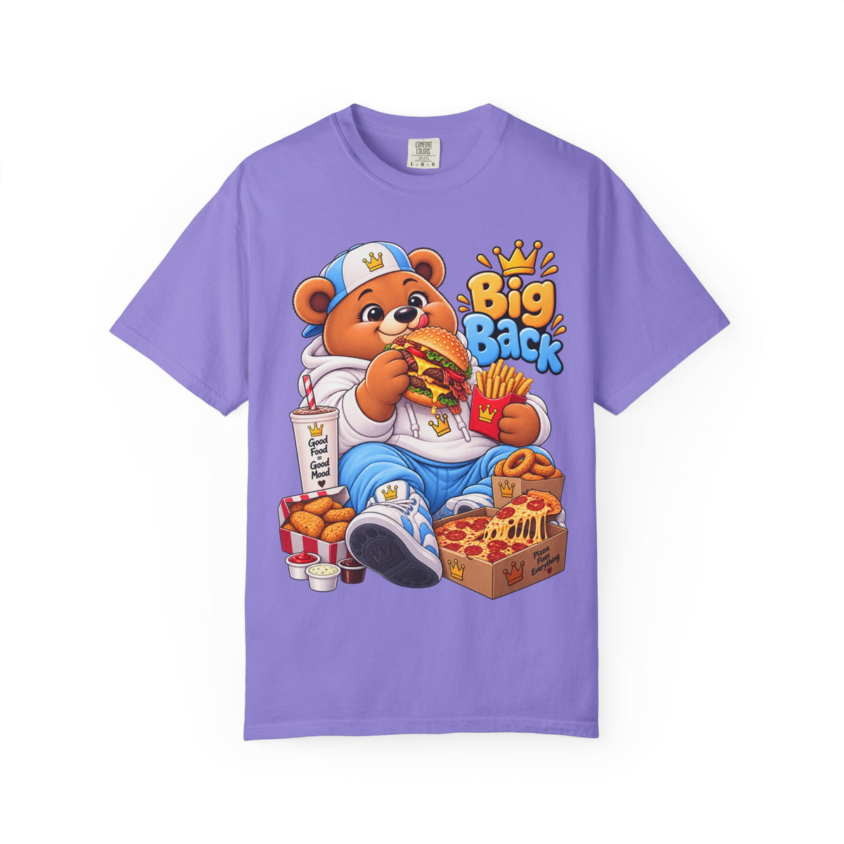 Mochi Big Back Bear - Fast Food - T-Shirt