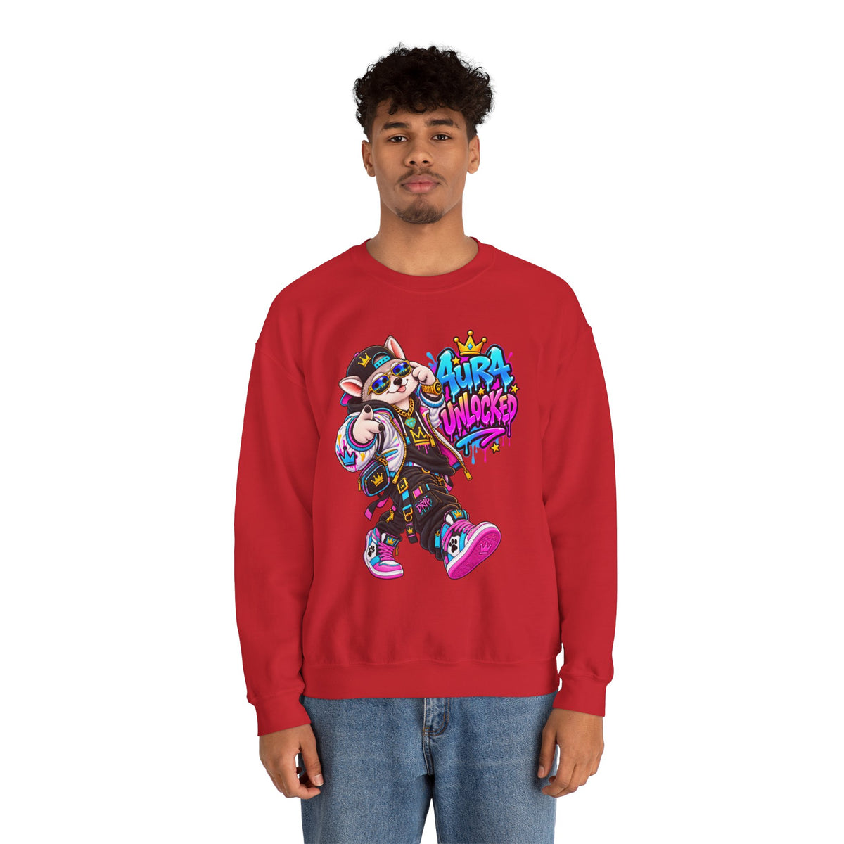 Aura Unlocked - Alaskan Husky - Streetwear  Sweatshirt