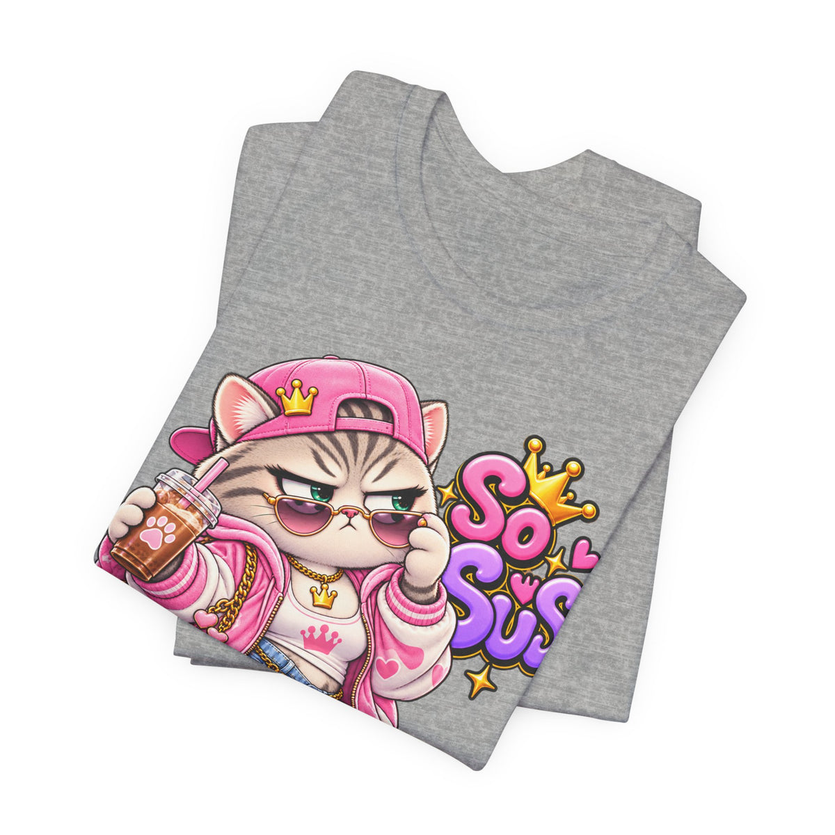 So Sus Streetwear Cat Tee