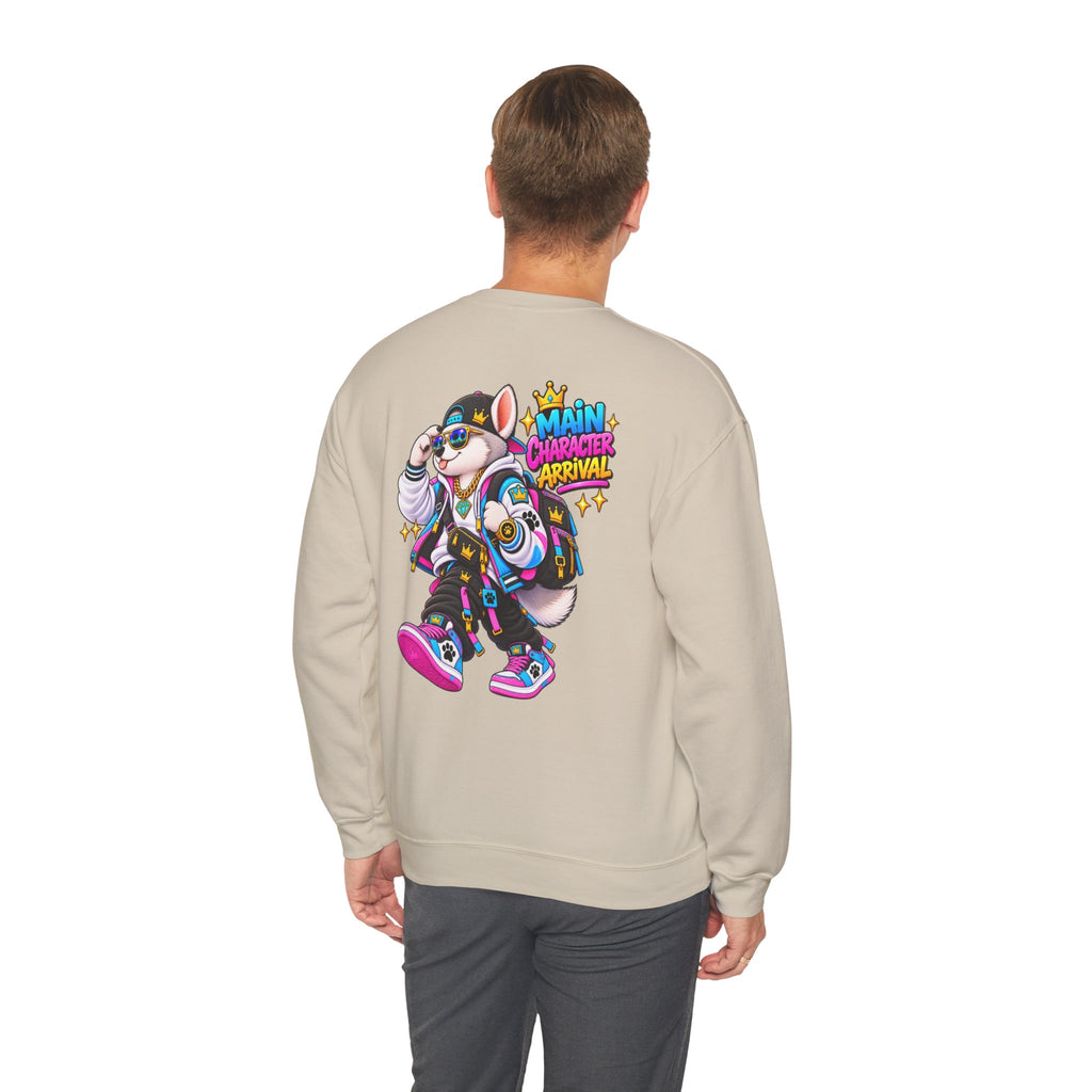 Main Character Husky Unisex Heavy Blend™ Crewneck Sweatshirt